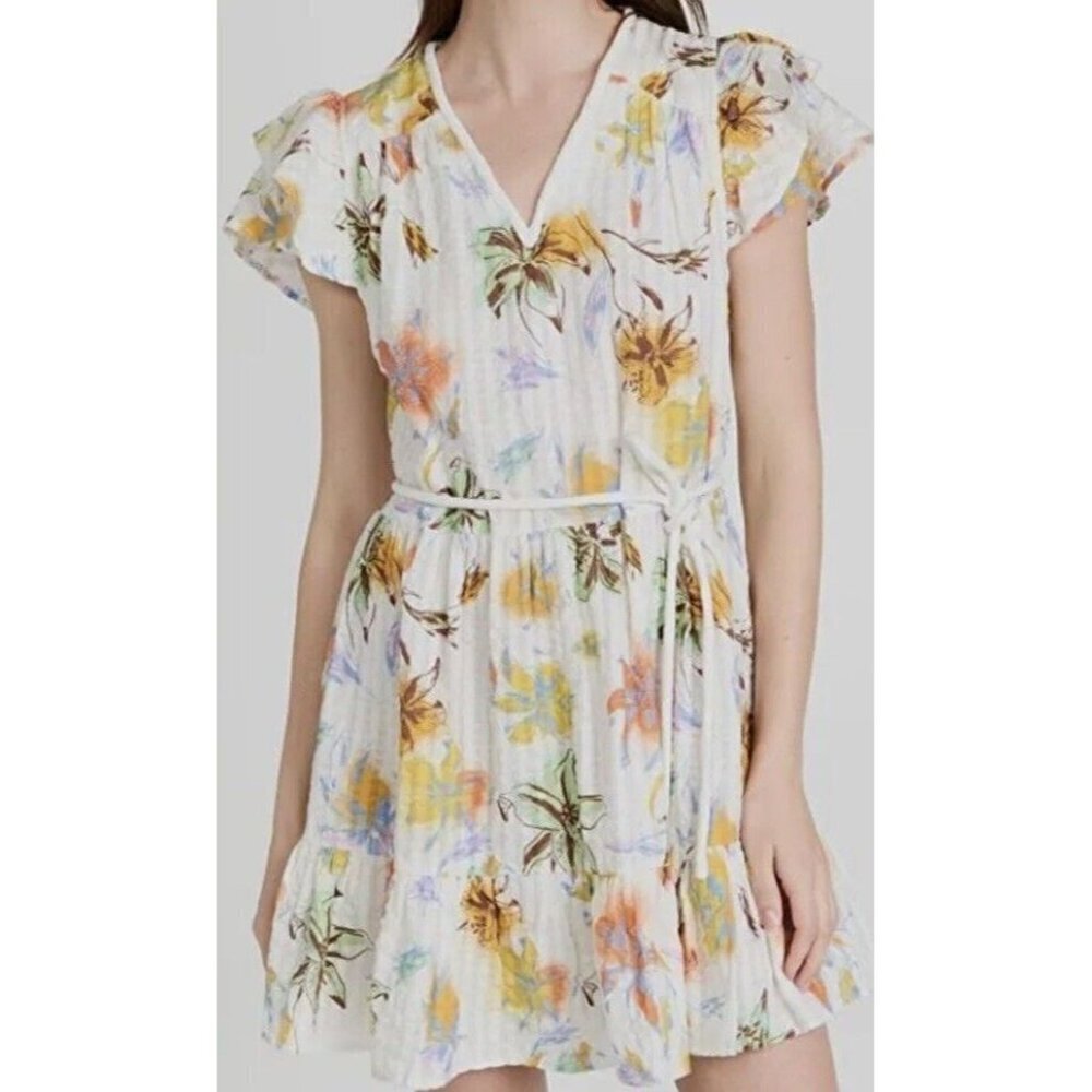Tanya Taylor Swim Sz 3X Coverup Floral Dress Plus Size Boho Resortwear Designer